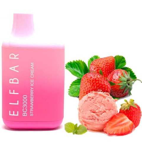 Elf Bar BC3000 Strawberry Ice Cream