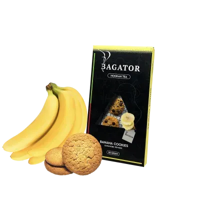 Чайная смесь для кальяна Bagator Banana Cookies (Банановое печенье) 50гр