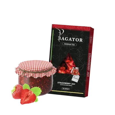 Чайная смесь для кальяна Bagator Strawberry Jam (Клубничный Джем) 50гр
