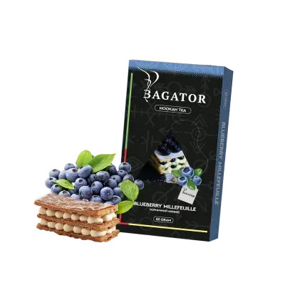 Чайная смесь для кальяна Bagator Blueberry Millefeuille (Черничный Бисквит) 50гр