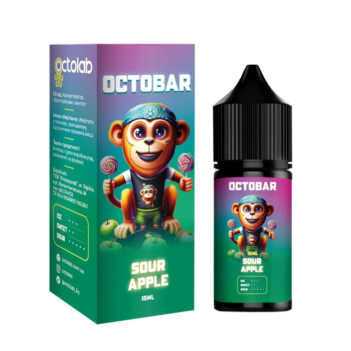 Набор Octobar NFT Sour Apple 30 ml