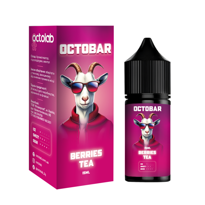 Набір Octobar NFT Berries Tea 30 ml