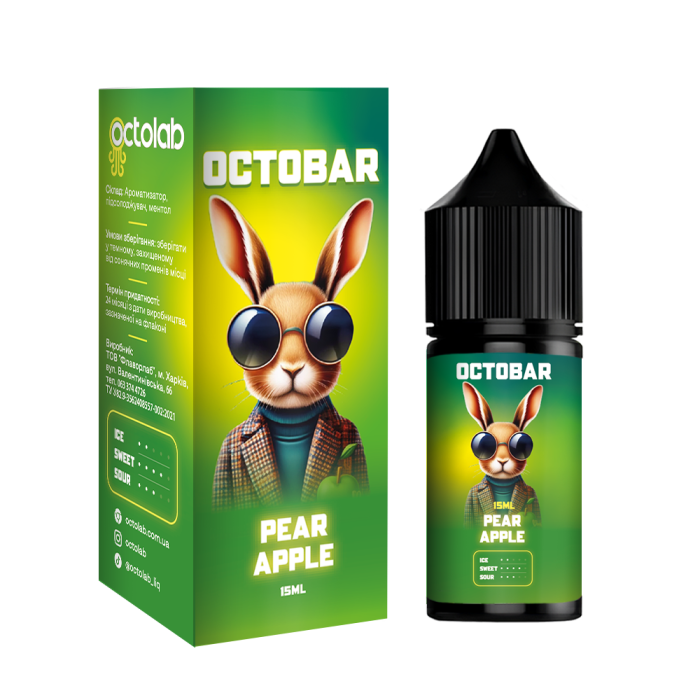 Набір Octobar NFT Pear Apple 30 ml