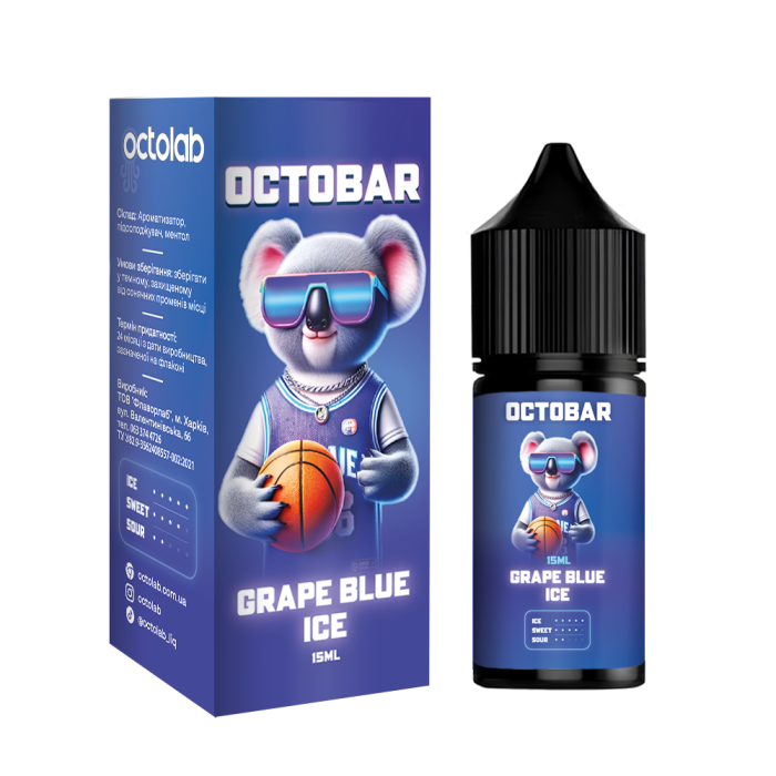 Набор Octobar NFT Grape Blue Ice 30 ml
