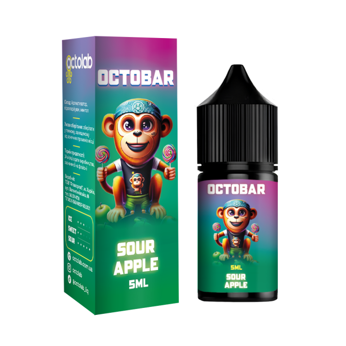 Набір Octobar NFT Sour Apple 10 ml