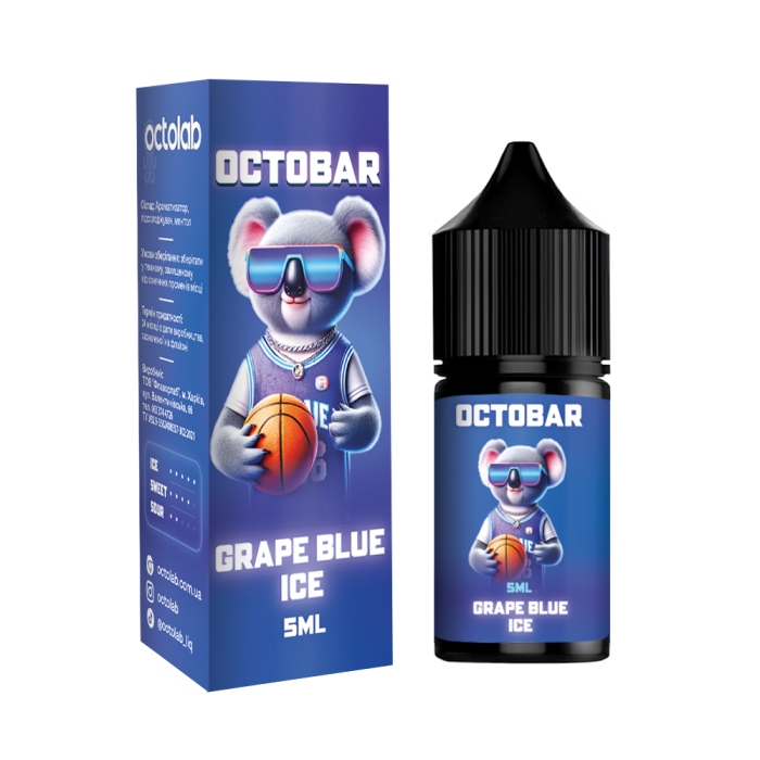 Набор Octobar NFT Grape Blue Ice 10 ml