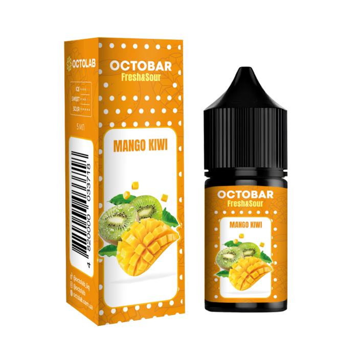 Набор Octobar Fresh & Sour набір 10ml Mango Kiwi