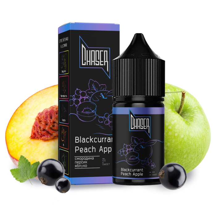 Chaser Black Blackcurrant Peach Apple 30ml 50mg