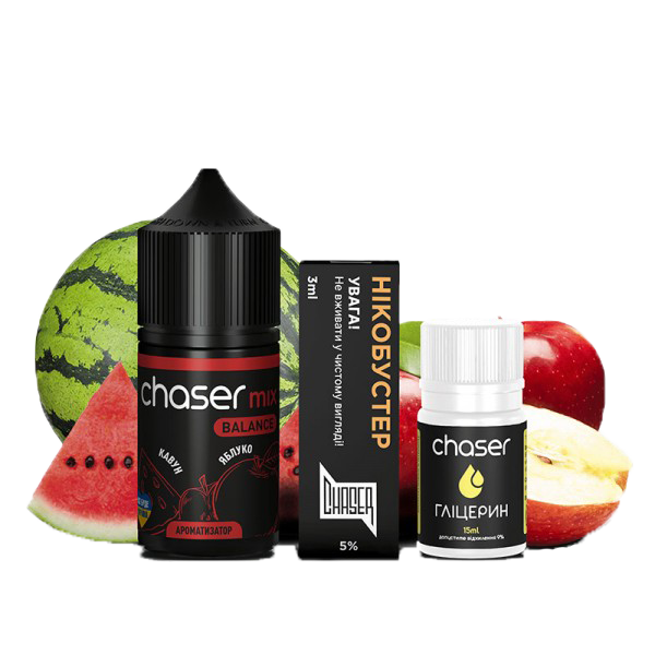 Набір Chaser Watermelon Apple 30 ml