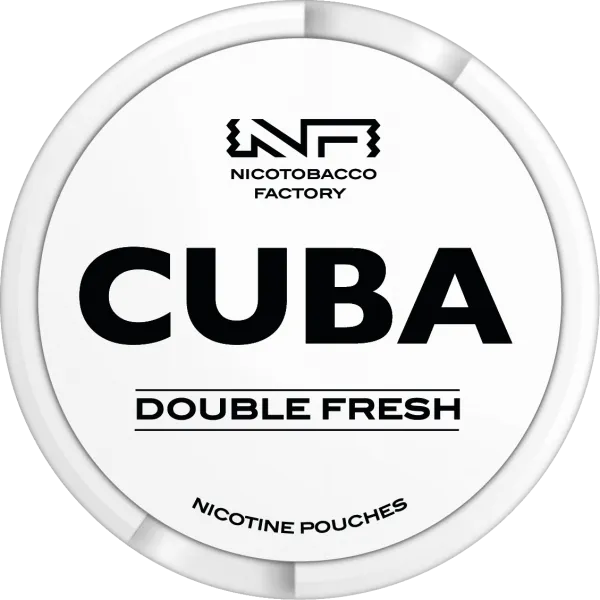 Cuba white Double Fresh 16mg