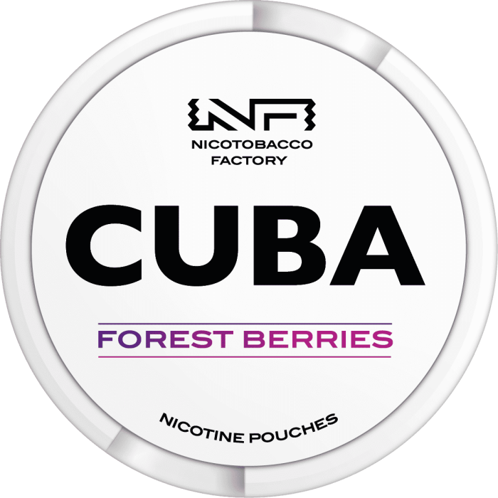 Cuba white Forest Berries 16mg