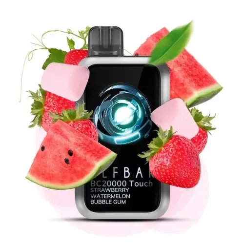 Elf Bar BC20000 Touch Strawberry Watermelon Bubble Gum