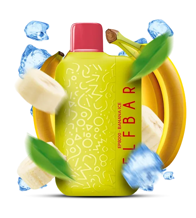 ELF BAR EP8000 Banana Ice