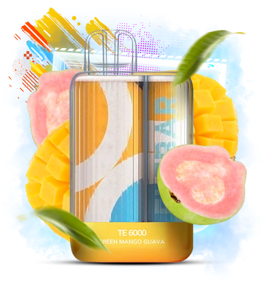 ELF BAR TE6000 Green Mango Guava