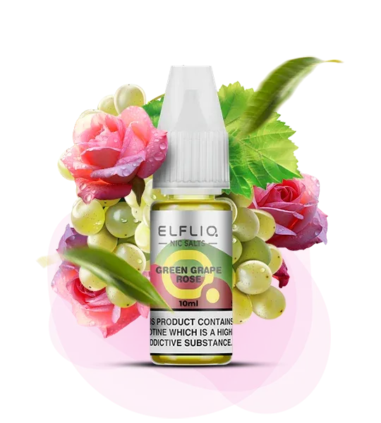 Elf Bar Elfliq Green Grape Rose 10 ml