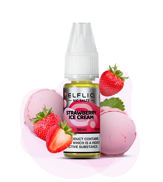 Elf Bar Elfliq Strawberry Snow 30 ml