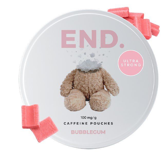 End Bubblegum Caffeine 100mg