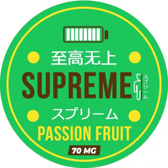 Supreme Passion Fruit 70mg
