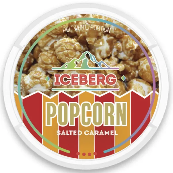 ICEBERG Popcorn Salted Caramel 100mg