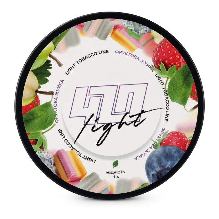 Тютюн для кальяну 4.20 Light Фруктова Жуйка 100г