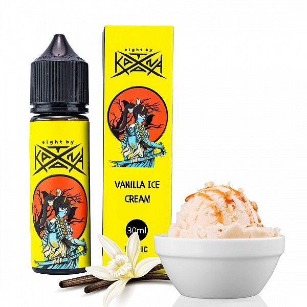 Eight by Katana Vanilla Ice Cream (Ванильное Мороженое) 30мл 50мг