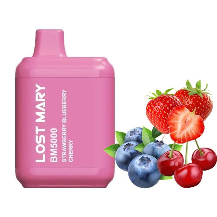 Lost Mary BM5000 Strawberry Blueberry Cherry