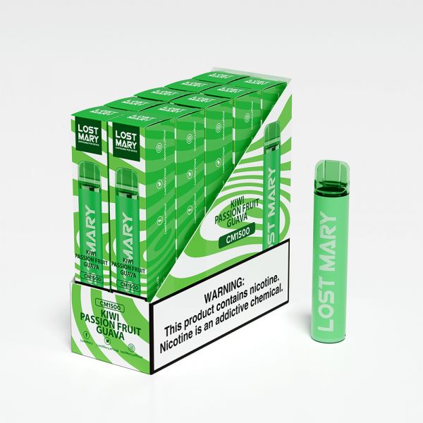Lost Mary CM1500 Kiwi Passion Fruit Guava