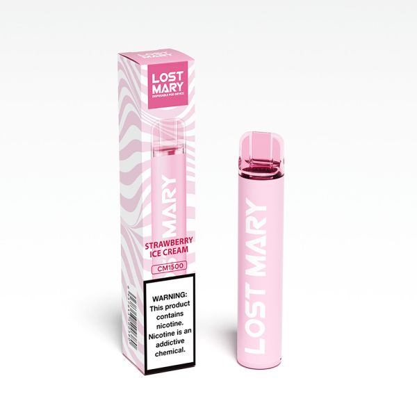 Lost Mary CM1500 Strawberry Ice Cream