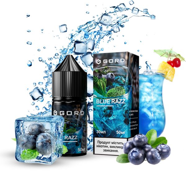 Сольова Рідина Gord Blue Razz 30 ml