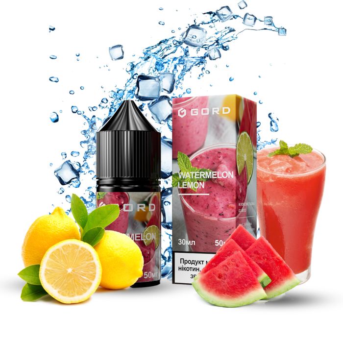 Сольова Рідина Gord Watermelon Lemon 30 ml
