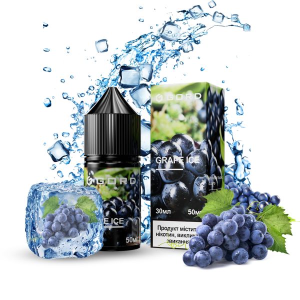 Сольова Рідина Gord Grape Ice 30 ml
