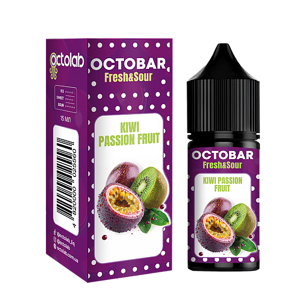 Набор Octobar Fresh & Sour 30ml Kiwi Passionfruit