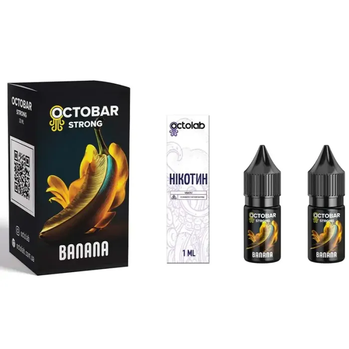 Набор Octobar Strong Banana 10 ml