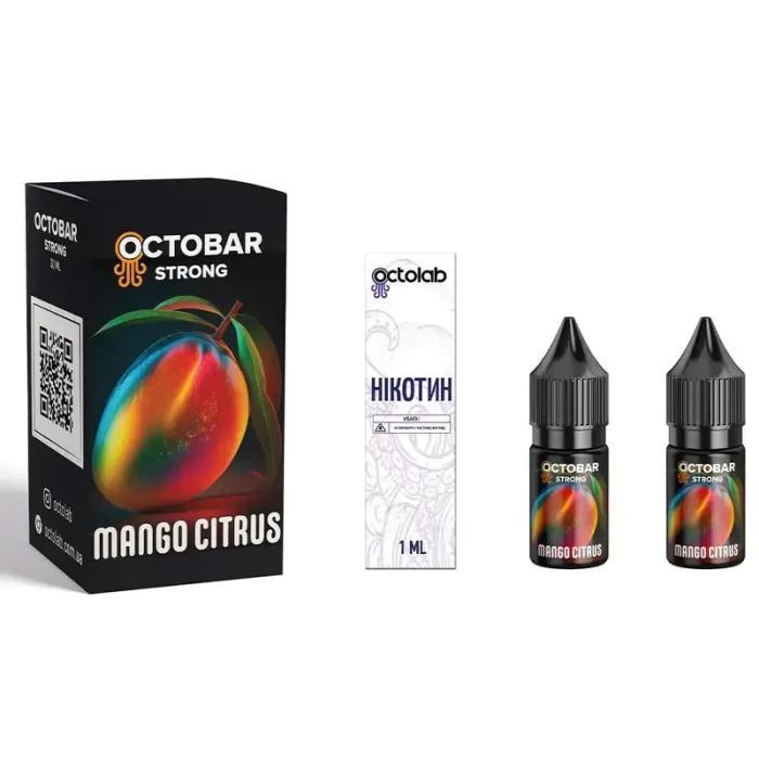 Набір Octobar Strong Mango Citrus 10 ml