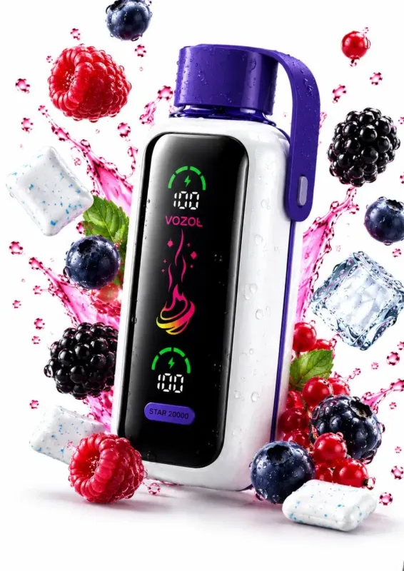 Vozol Star 20000 Mixed Berries Bubblegum