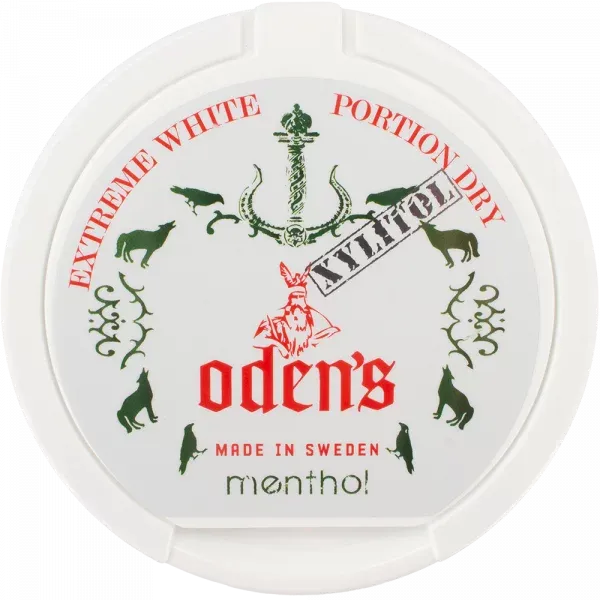 Odens Menthol Extreme White Dry