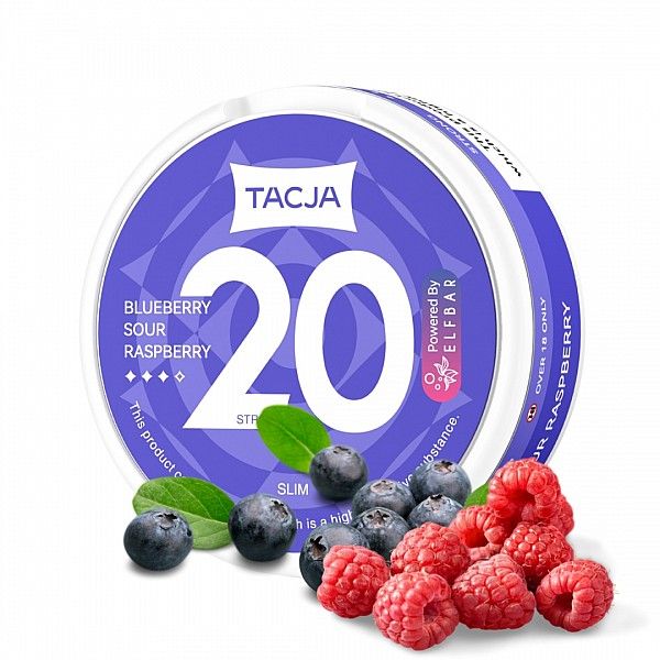 Tacja Blueberry Sour Raspberry 20 mg