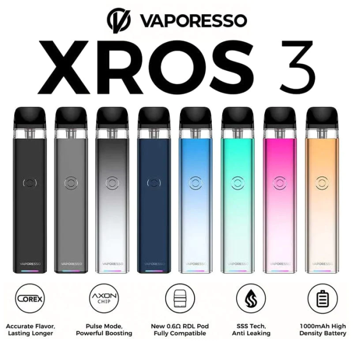 Vaporesso Xros 3  Pod Kit