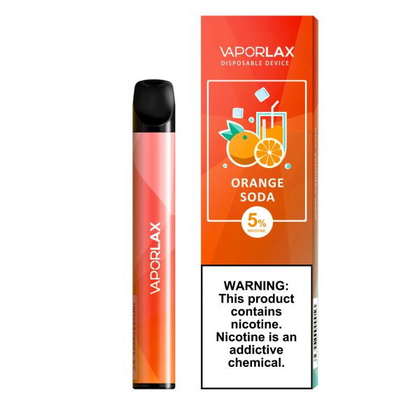 VAPORLAX Mate Orange Soda