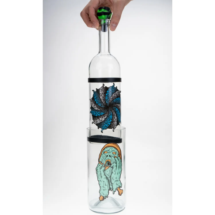 Скляний Водник Weed Zombie