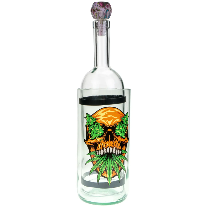 Скляний Водник Weed Skull