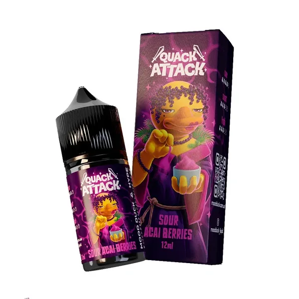 Набор Mood Duck Quack Attack Sour-Acai-Berries 30ml