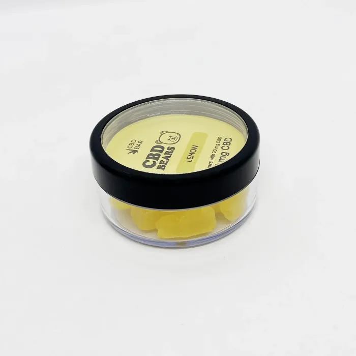 Желейные CBD мишки со вкусом лимона 16г 200мг CBD Vegan